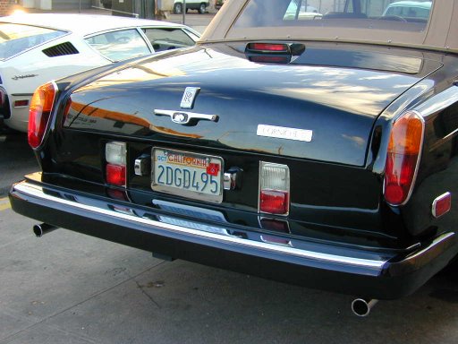 Rolls-Royce Corniche II from 1986.