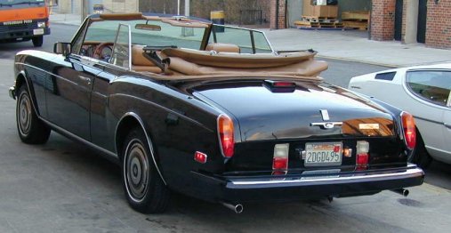 Rolls-Royce Corniche II from 1986.