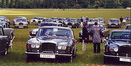 Overzichtsfoto van The Annual Rally in Engeland.